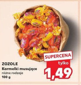 Cukierki orange & lemon Zozole promocja