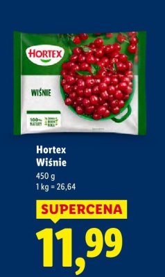 Wiśnie Hortex Wiśnie promocja w Lidl