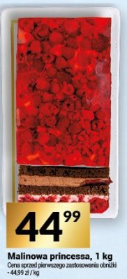 Malinowa princessa, 1 kg promocja w Twój Market