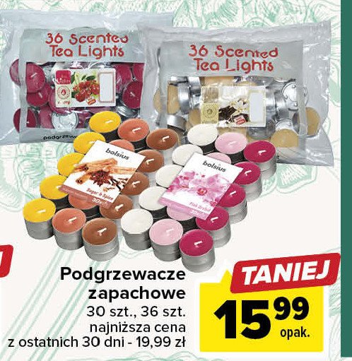 Podgrzewacze zapachowe wi艣nia Bolsius promocja
