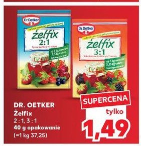 Żelfix 3:1 Dr. oetker promocja