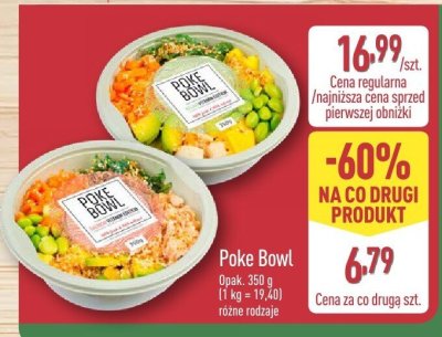 Danie gotowe Poke Bowl promocja w Aldi