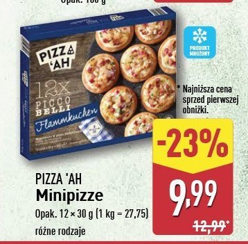 Minipizze z cebulą i boczkiem promocja