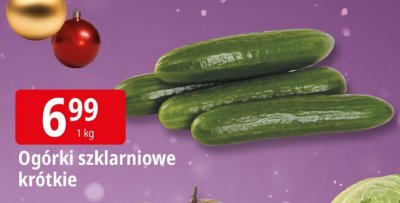 Ogórki szklarniowe krótkie promocja w Leclerc