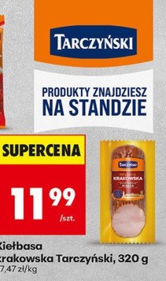 Kiełbasa krakowska sucha Kraina wędlin promocja w Biedronka