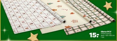 Obrus PCV, różne wzory promocja w Netto