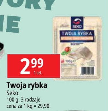 Rybka w sosie śmietankowym Seko twoja rybka promocja w Leclerc