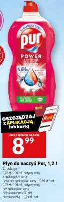 Płyn do naczyń Pur, 1,2 l promocja w Twój Market