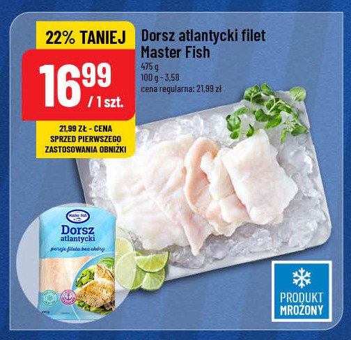 Dorsz atlantycki Master fish promocja w POLOmarket