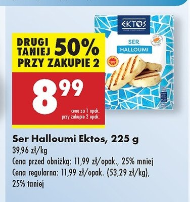 Ser halloumi Ektos promocja