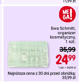 Organizer kosmetyczny Ewa schmitt promocja