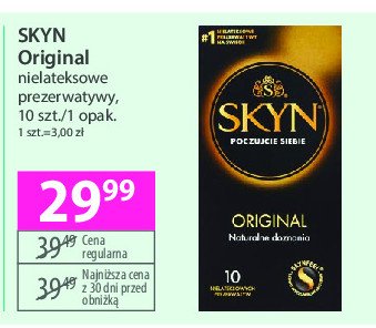 Prezerwatywy original Unimil skyn promocja