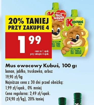 Mus banan-jab艂ko Kubu艣 promocja