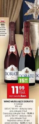 Wino musujące Dorato 3 rodzaje 10% vol. 0,75l promocja w Twój Market