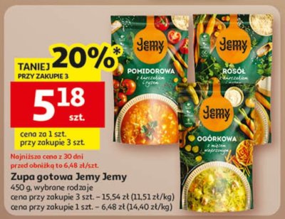 Zupa gotowa Jemy Jemy promocja w Auchan