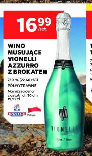 Wino VIONELLI AZZURRO promocja