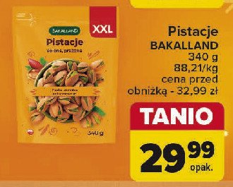 Pistacje Bakalland promocja w Carrefour