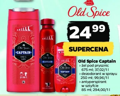 Dezodorant Old spice captain promocja