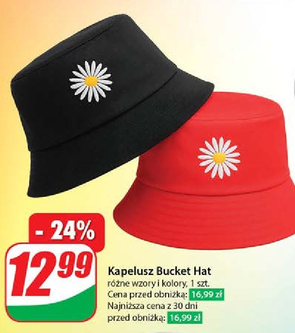 Kapelusz bucket hat Nexone promocja w Dino