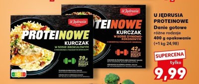Danie gotowe proteinowe różne rodzaje promocja w Kaufland