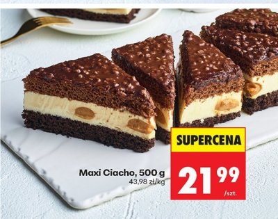 Maxi Ciacho, 500 g promocja w Biedronka