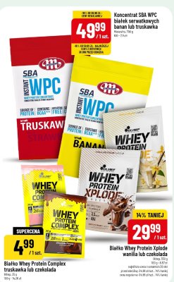 Koncentrat SBA WPC białek serwatkowych banan promocja w POLOmarket