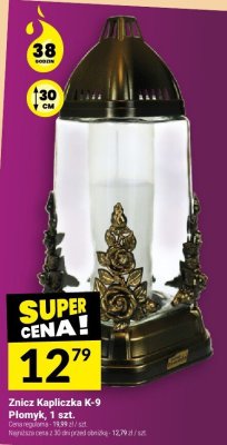 Znicz Kapliczka K-9 Płomyk, 1 szt. promocja w Twój Market