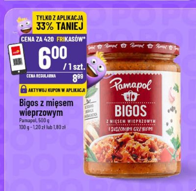 Bigos z mięsem wieprzowym  promocja w POLOmarket