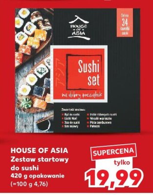 Zestaw startowy do sushi promocja w Kaufland