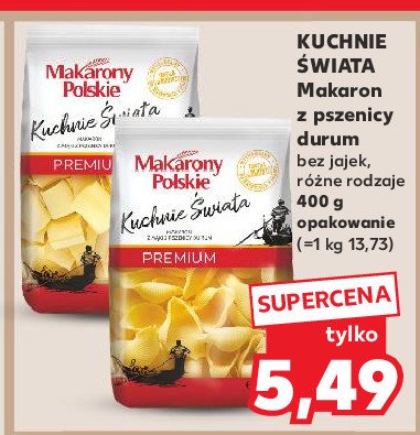 Makarony paccheri Makarony polskie promocja