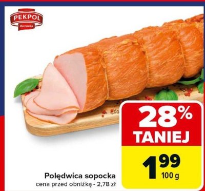 Pol臋dwica sopocka Balcerzak promocja w Carrefour Market