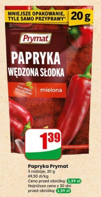 Papryka wędzona słodka mielona promocja w Dino