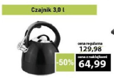 Czajnik Galicja Mistral 3,0 l promocja w Delikatesy Centrum