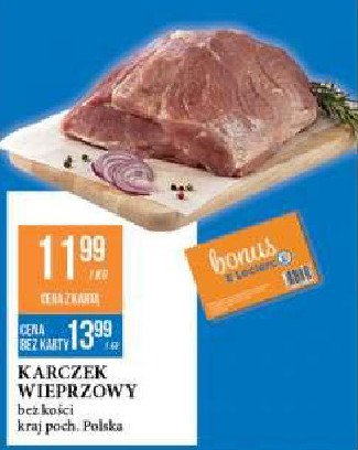 Karczek wieprzowy b/k promocja