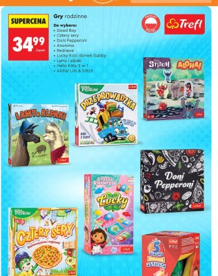 Gry rodzinne Redrawe promocja w Biedronka