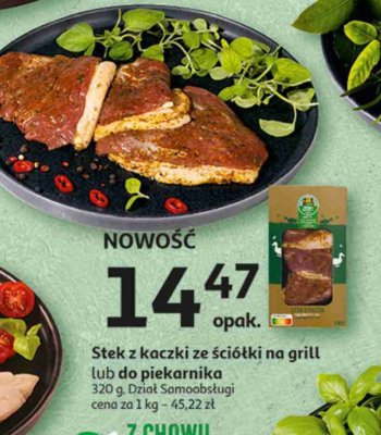 Stek z kaczki ze ściółki do piekarnika Auchan pewni dobrego promocja