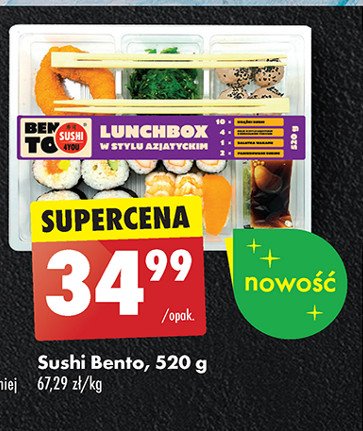 Sushi bento Sushi 4you promocja