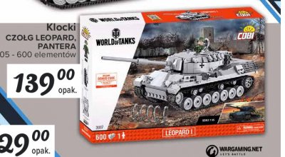 Leopard i world of tanks 3009 Cobi promocja