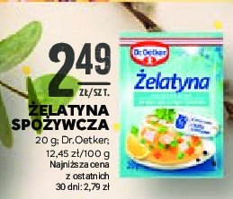 呕elatyna uniwersalna Dr. oetker promocja