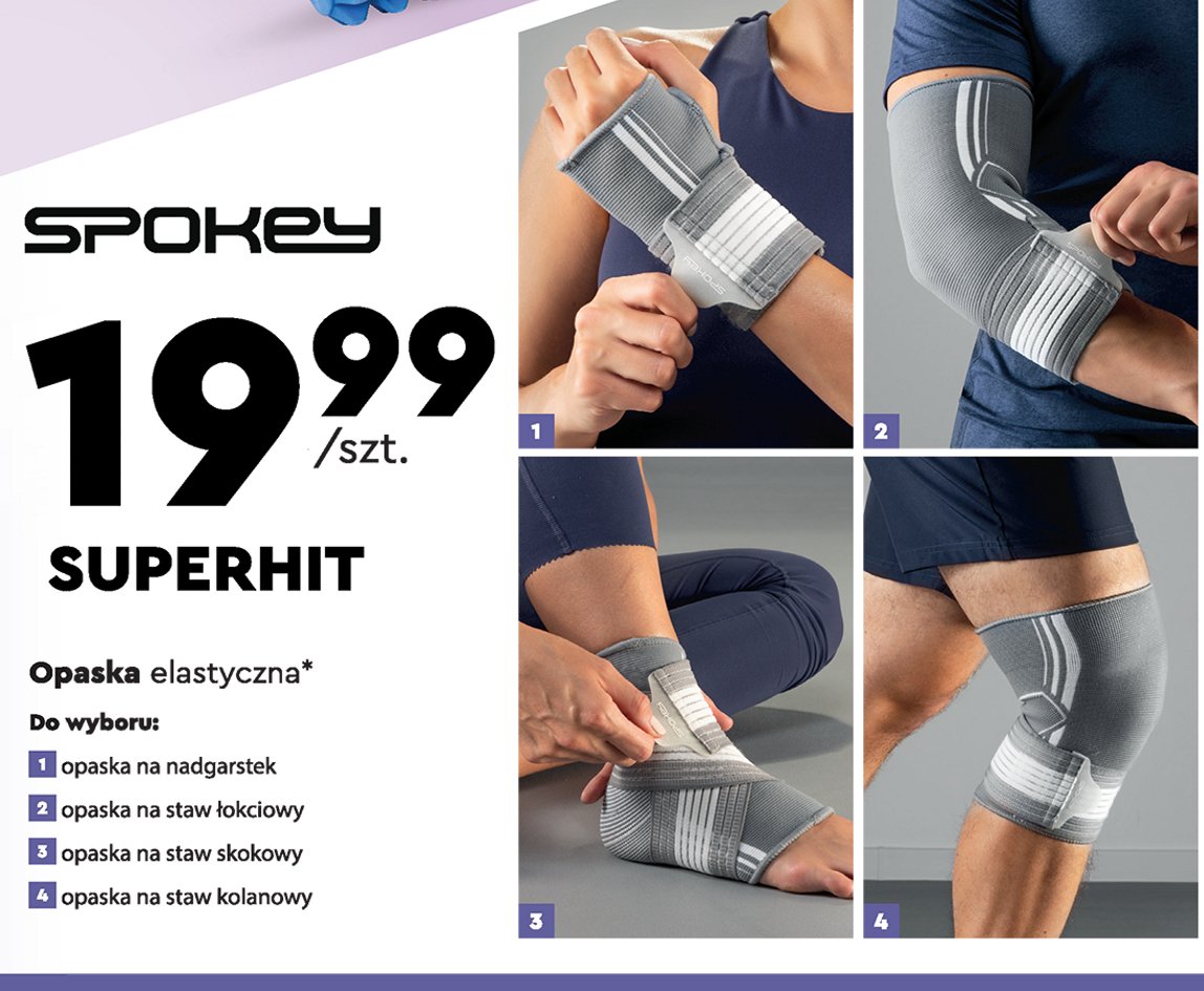 Opaska na staw skokowy Spokey promocja