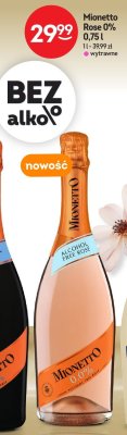 Mionetto Rose 0% 0,75 l promocja w Żabka