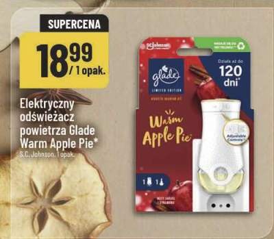Elektryczny odświeżacz powietrza Glade Warm Apple Pie promocja w POLOmarket