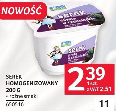Serek homogenizowany SEREK HOMOGENIZOWANY 200 g 650516 promocja w Selgros