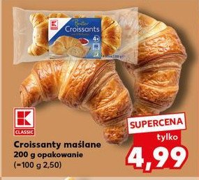 Croissanty ma艣lane K-classic promocja
