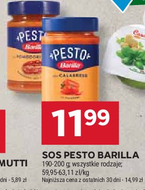 Pesto pomodori secchi Barilla promocja