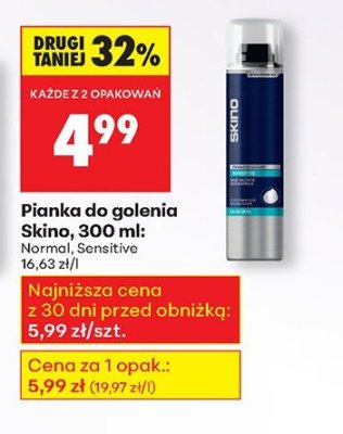 Pianka do golenia Normal promocja w Biedronka