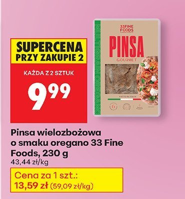 Pinsa promocja w Biedronka