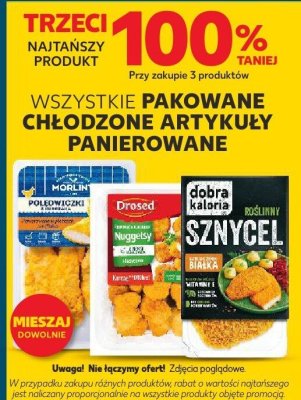 Pakowane chłodzone artykuły panierowane wszystkie rodzaje Kaufland promocja w Kaufland