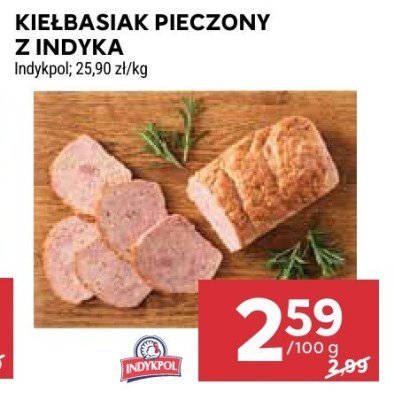 Kiełbasiak pieczony z indyka   promocja w Stokrotka
