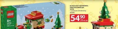 Klocki LEGO Ciężarówka Świętego Mikołaja 40746 w zestawie 224 elementy 463696 promocja w Selgros